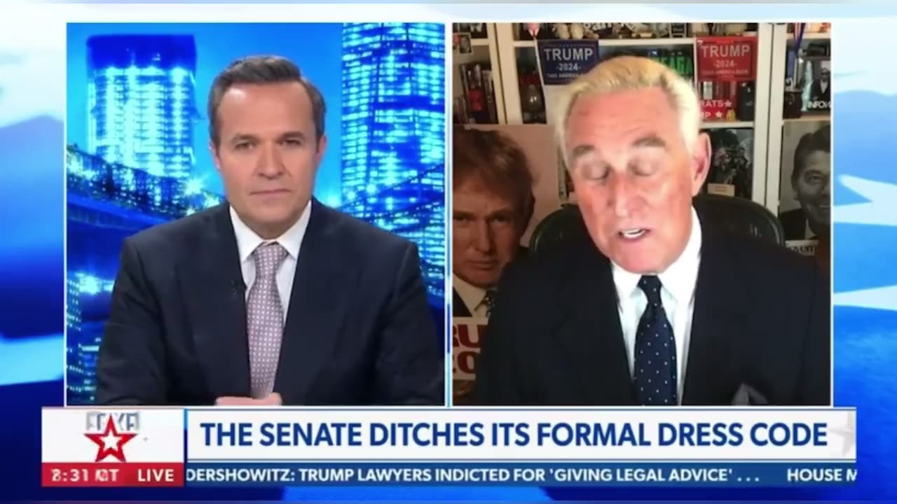 Roger Stone on the Dumbing Down of Our System With No Dress Code