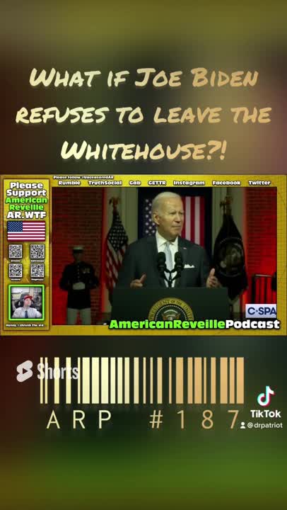 What if #biden refuses to leave the #whitehouse in 2024? #bidenspeech #commentary #reaction #shorts