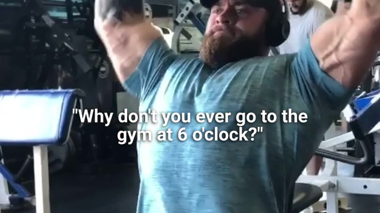 Why You Shouldn't Go To The Gym At 6 O'clock