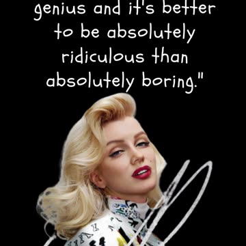 Marilyn Monroe love quotes, life & empowering sayings