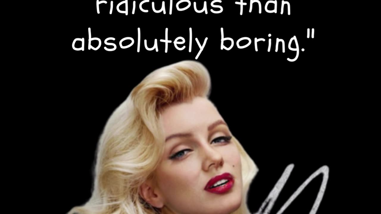 Marilyn Monroe love quotes, life & empowering sayings