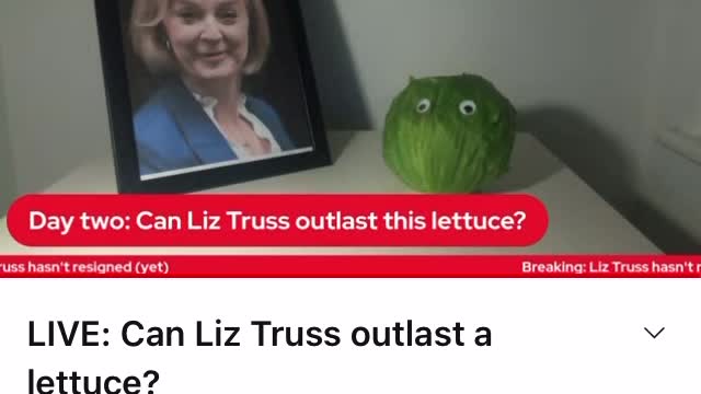πCan Liz Truss Outlast This Head of Lettuce?π DAY 2