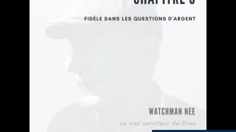 Chapitre 9: Fidèle dans les questions d'argent