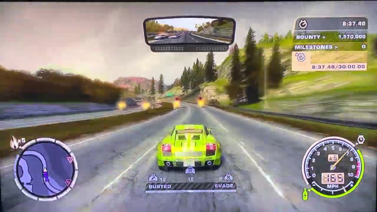 NFS Most Wanted 2005 Challenge Series Final Event 1st Try Pt 2(Xbox 360 HD)