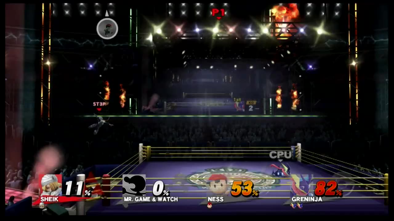 Super Smash Bros 4 Wii U Battle907