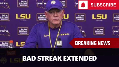 LSU Just Extended This Embarrassing Streak