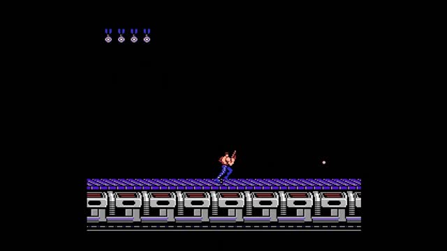 Contra Full Playthrough NES