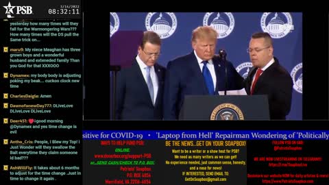 2022-03-14 07:00 EDT - Patriots Soapbox AM: with LadyRWB , MykelJaye & DD