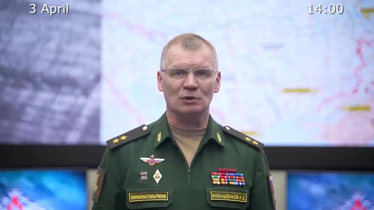 Russian Defence Ministry report on the progress of the special military operation