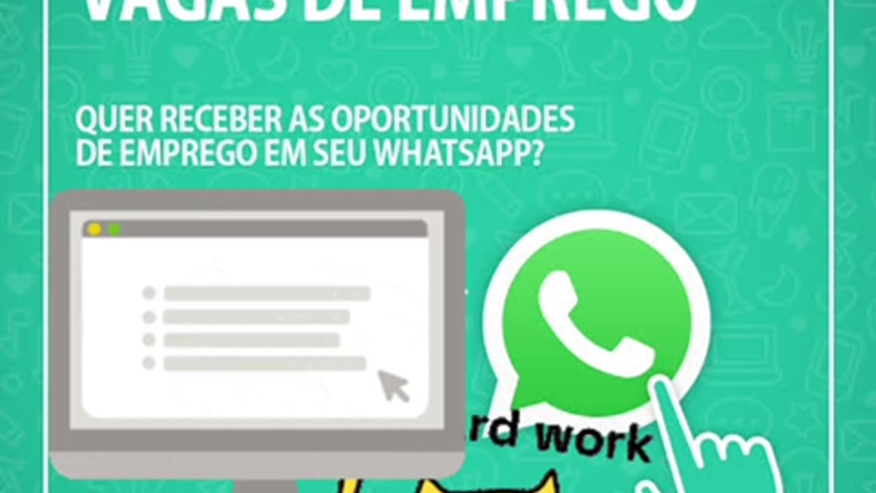 Grupos de Emprego no WhatsApp [ATUALIZADO]