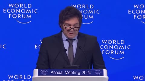 Special address by Javier Milei, President of Argentina | Davos 2024 | World Economic Forum