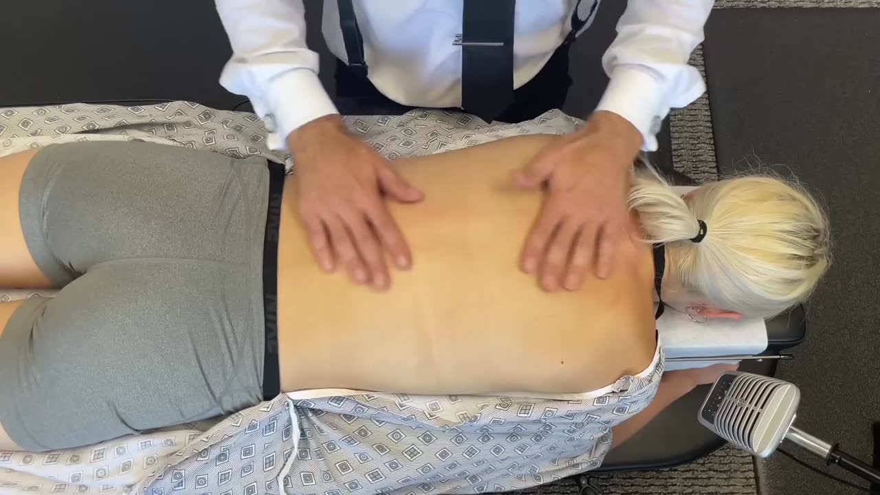 *Severe Posture & Whiplash Relief~ ASMR Chiropractic & Crunch Manual Therapy.