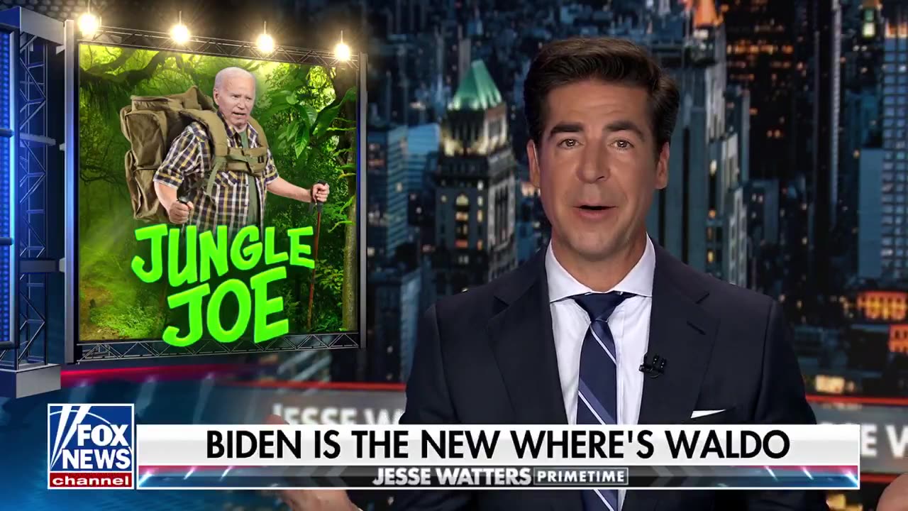 Jesse Watters | Joe Biden traded in the swamp for a jungle this week.