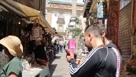 Vucciria Market in Palermo, Sicily