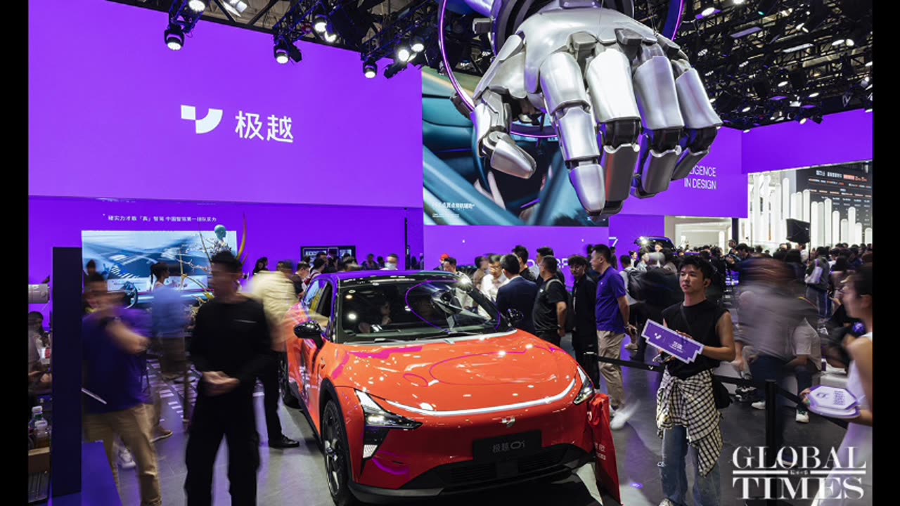 278 Types of NEVs Showcased at China’s Largest Auto Show