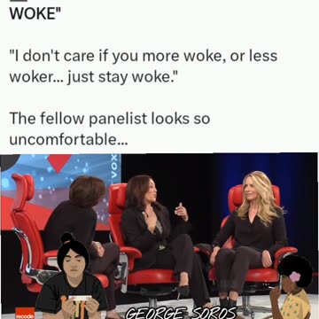 KAMALA: "WE HAVE TO STAY WOKE" "I don't care if you more woke, or less woker... just stay woke."