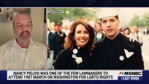 Navy Veteran Thanks Speaker Pelosi For Her Leadership On LGBTQ Rights