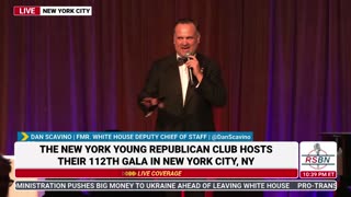 FULL SPEECH: Dan Scavino Speaks and Pres. Trump’s Phone Call at NYYRC 112th Annual Gala - 12/15/24