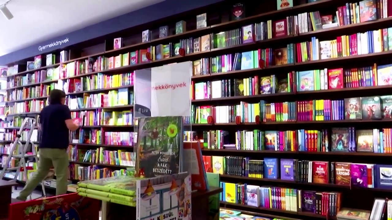 Hungary fines bookstore over unwrapped LGBTQ content