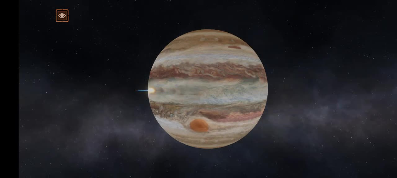 didn't cut the planet Jupiter