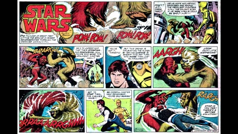 Star Wars 1979 Classic Newspaper Audio Comic Strip - "The Depths of Kazhyyk" - 7/15/79 to 9/9/79