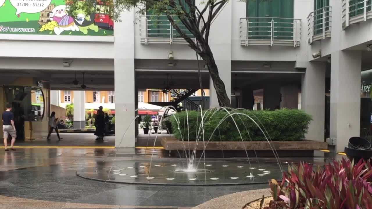 Short Video_ Synchronized Fountain in Singapore