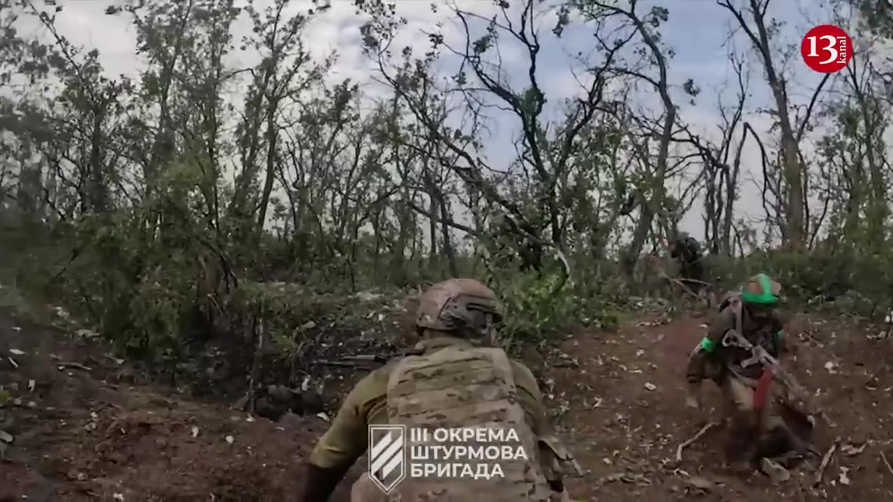 Ukrainian forces continue offensive in three directions - Russians have losses