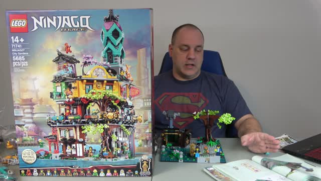 Unboxing Lego 71741 Ninjago City Gardens Set Part 2 of 4