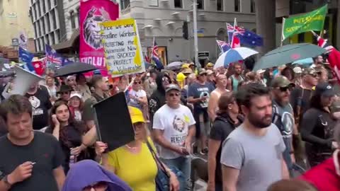 Saturday 23 April 2022 Brisbane TPR Freedom Rally Dave Oneegs video