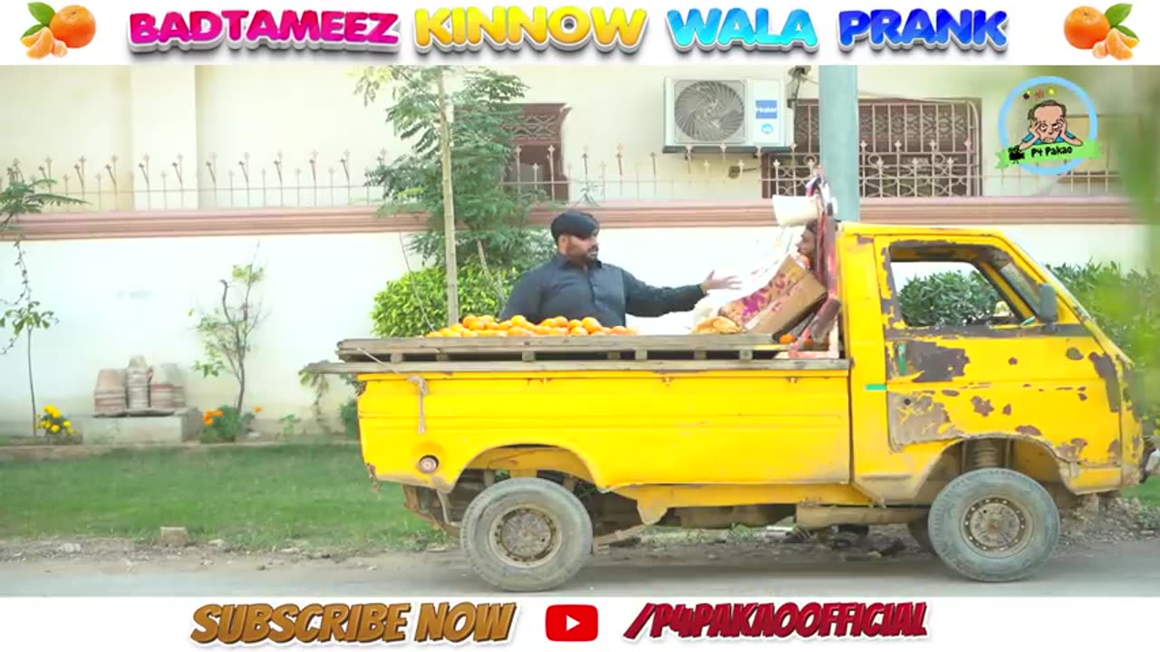 Batmeez kinnow wala Prank | P4Pkao & Team | By Nadir Ali