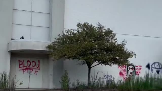 This abandoned mall was closed in November of 2013