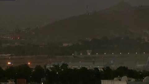 Kabul Airport Taliban attack video