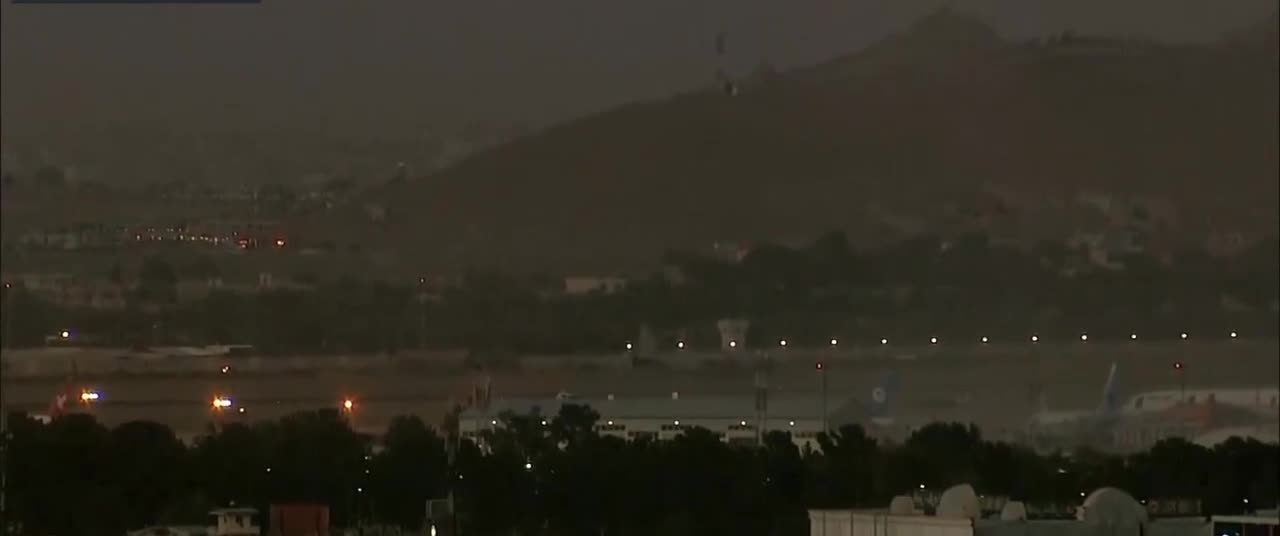 Kabul Airport Taliban attack video