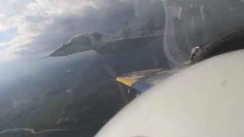 Footage from Ukrainian Fighter Pilots