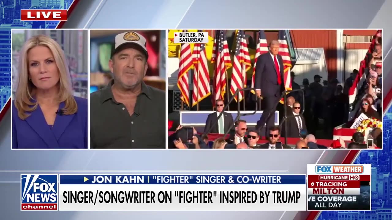 Nhạc sĩ Jon Kahn tiết lộ lý do tại sao anh ấy đồng sáng tác 'Fighter' về Trump❤️❤️❤️❤️❤️