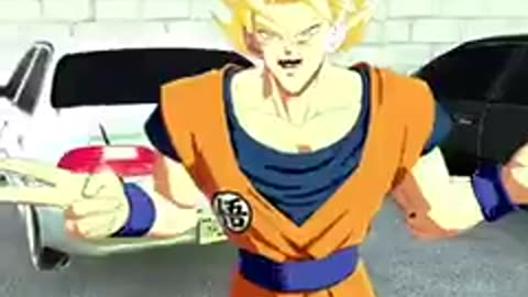 Goku vs vegeta in macdonald