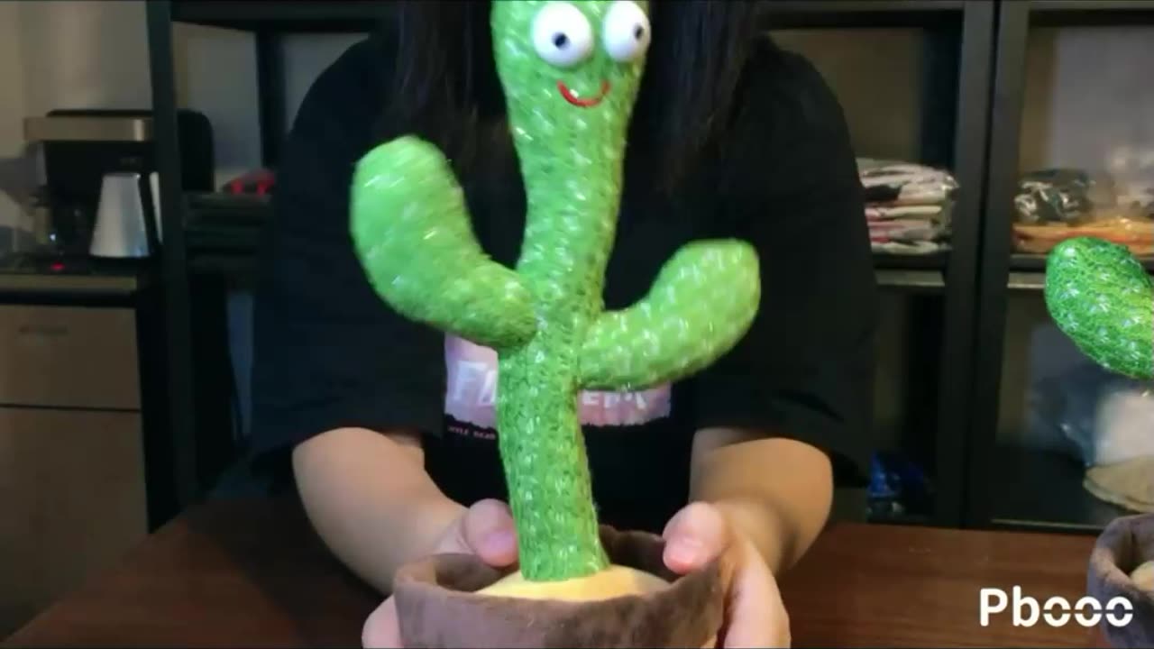 Pbooo Dancing Cactus Toy