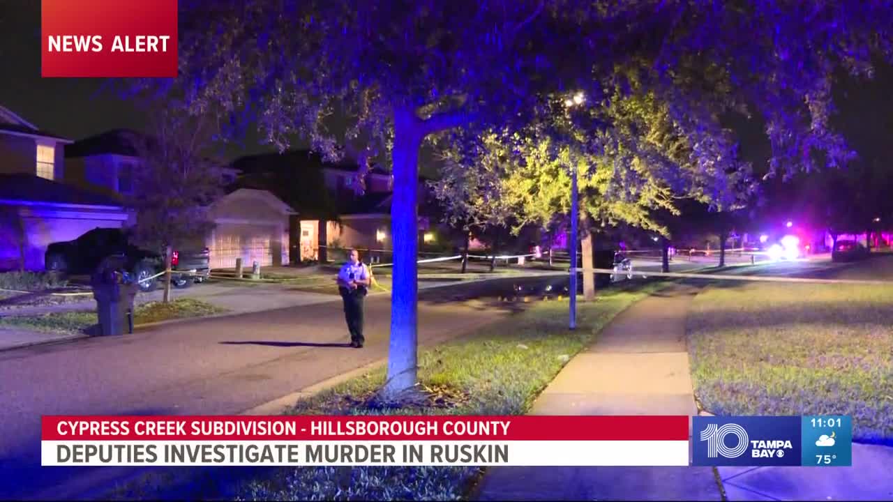 Deputies: 1 person killed in Ruskin neighborhood, investigation underway