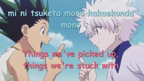 Hunter x Hunter (2011) Ending 3 Full lyrics + English