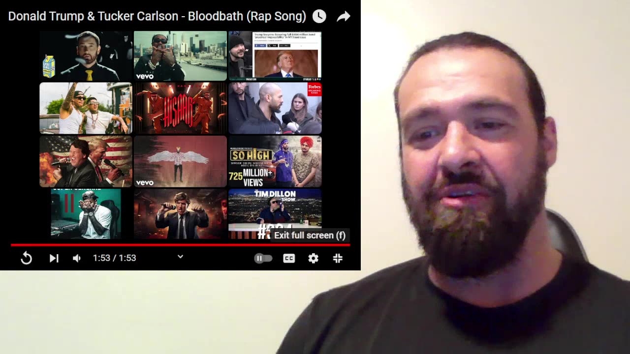 🐏😎Donald Trump & Tucker Carlson - Bloodbath (Rap Song) {Ckho81 Reacts}🤫🎶