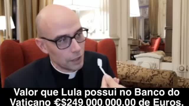 Conta bilionária no Vaticano do Sr larápio