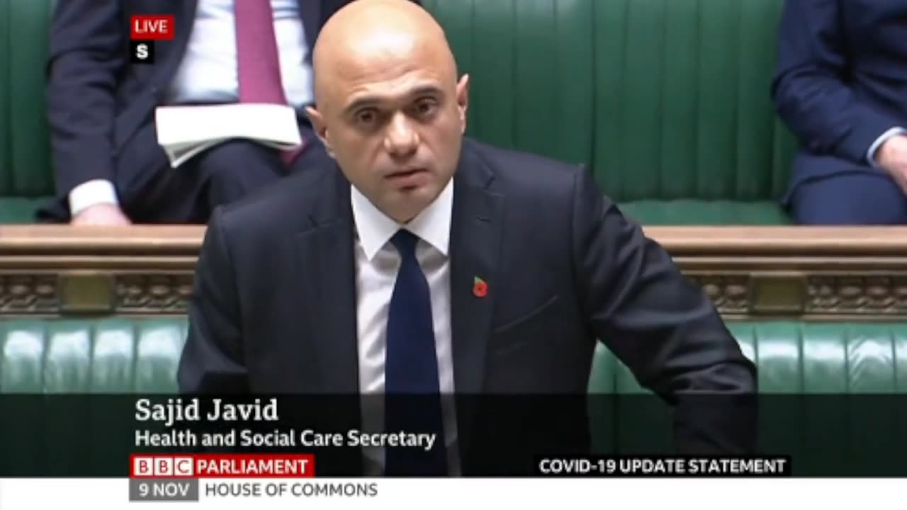 Sajid Javid Enforcing COVID19 Medical Experimentation on NHS Staff Workers