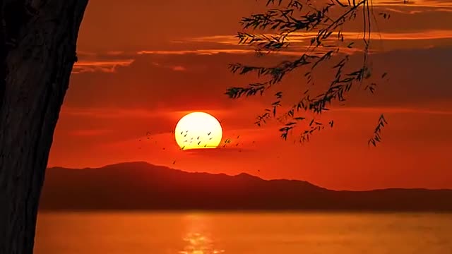 I prefer the endless gentleness of sunset to the radiant radiance of sunrise, because...