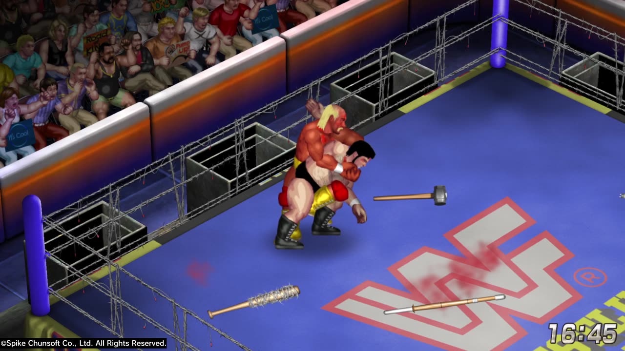 MATCH 219 GORILLA MONSOON VS HULK HOGAN WITH COMMENTARY