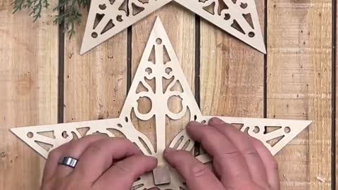 DIY Dollar Tree Light Up Wood Stars