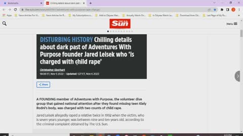 Chaos News Special Body Recovery Team Founder Is A Kidf..er Edition