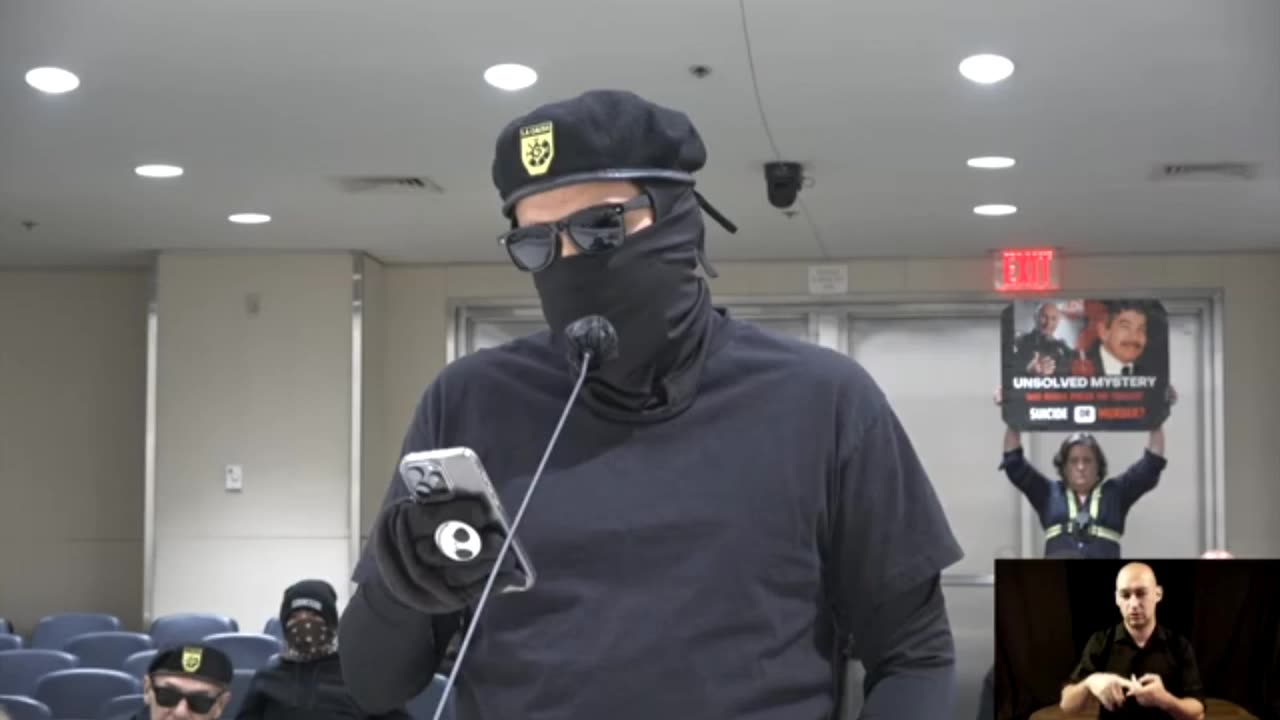 Antifa Message to the Fresno City Council