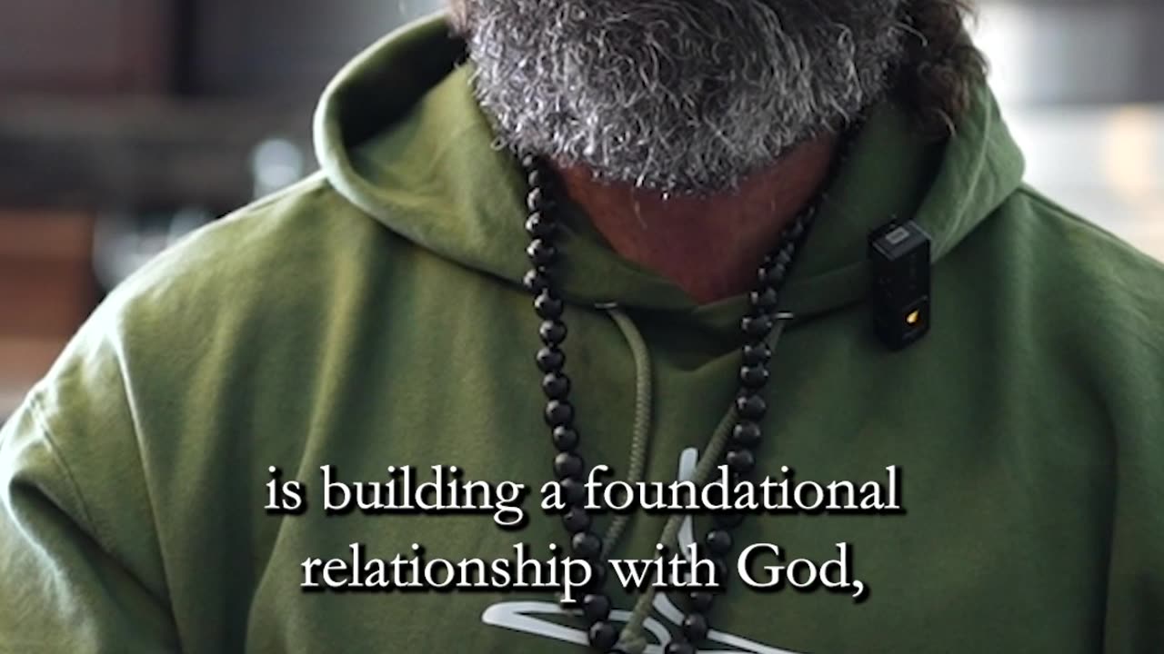 Build a foundational relationship with God!