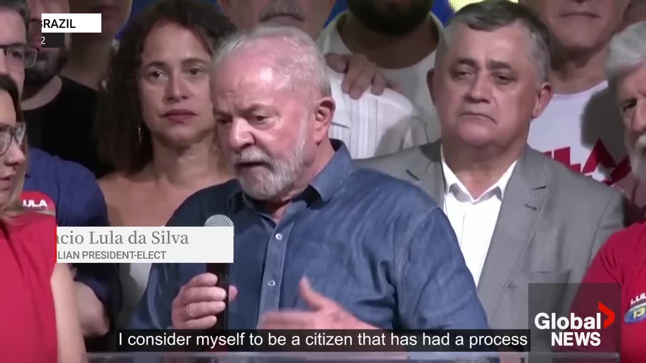 “They tried to bury me alive”: Lula hails comeback after Brazil election victory
