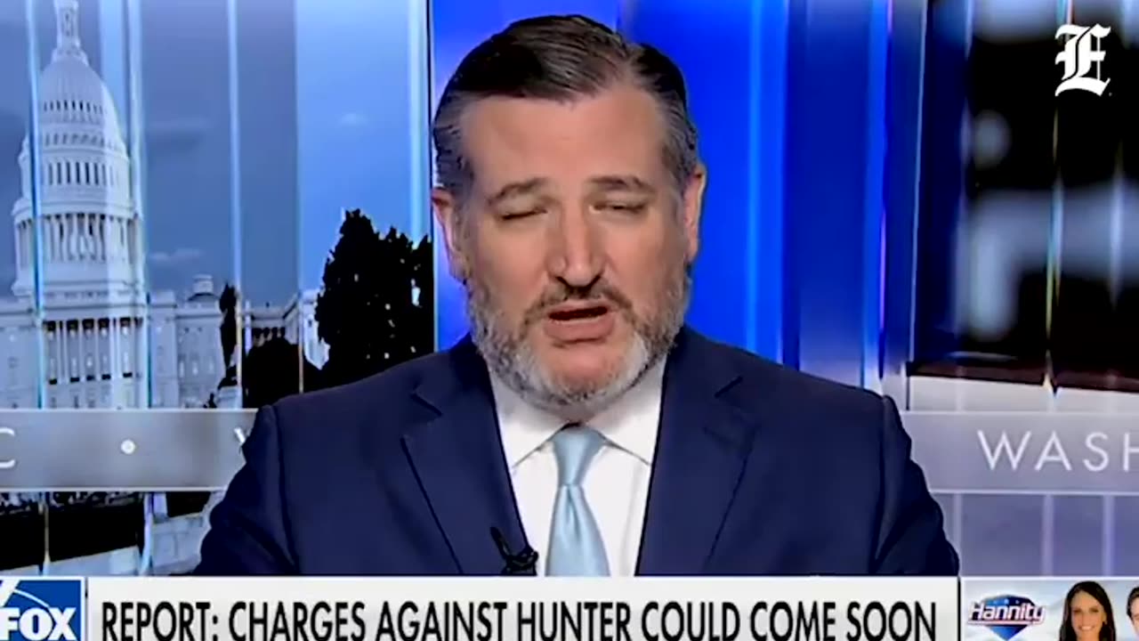 Senator Ted Cruz predicts that the Department of Justice will charge Hunter Biden